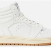 Closed Slipper Leather Sneakers In White