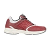 Fendi Nubuck Faster Sneakers In Rouge
