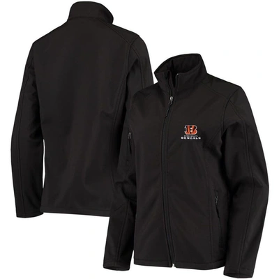 Dunbrooke Black Cincinnati Bengals Full-zip Sonoma Softshell Jacket
