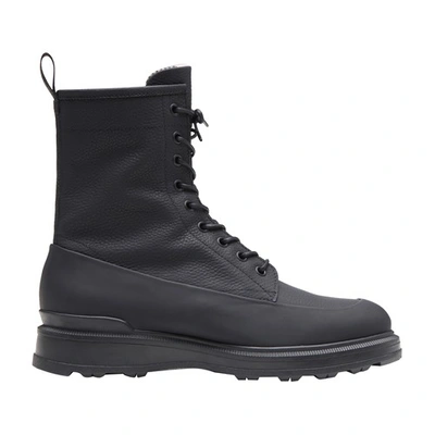 Woolrich New City Zipped Ankle Boots In Black Black