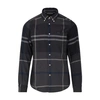 Barbour Dunoon Tailored Fit Plaid Button-down Shirt In Graphite