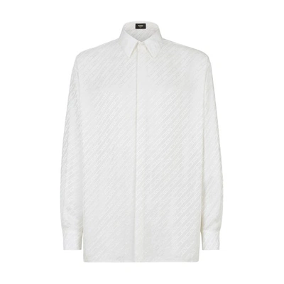 Fendi Shirt In Blanc