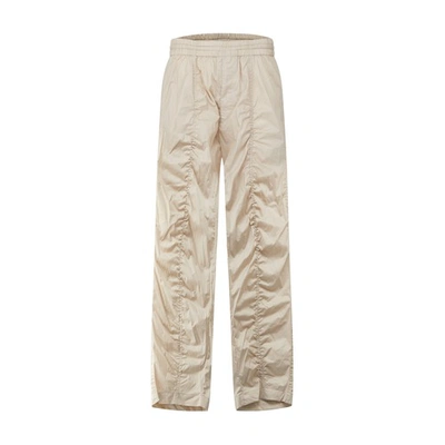 Isabel Marant Kimbra Cotton-shell Straight-leg Track Pants In Off White