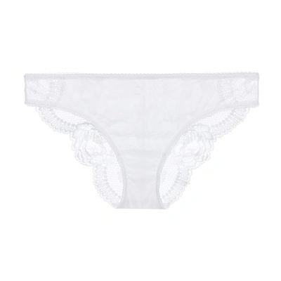 La Perla Lace Brazilian Panties In Off White