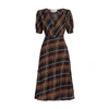 Marni Multi-way Stripe Midi Dress In Black