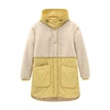 Woolrich Alba Panelled Parka In Harvest Yellow