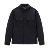 Woolrich Down Jackets In Melton Blue