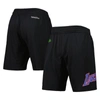 Mitchell & Ness Men's  Black Los Angeles Lakers Hardwood Classics Color Bomb Energy Shorts In Black