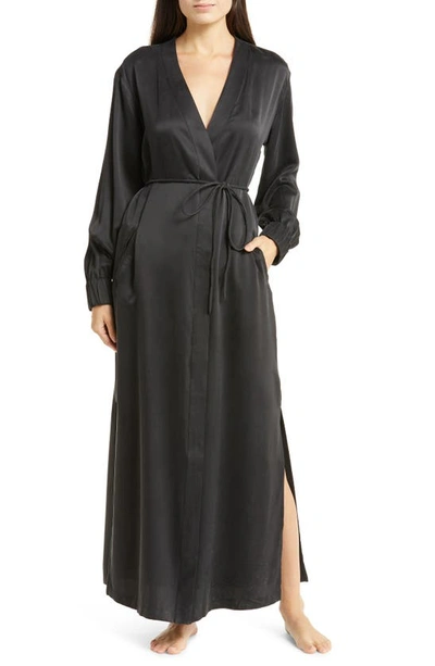 LUNYA WASHABLE SILK LONG ROBE