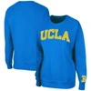Colosseum Women's  Blue Ucla Bruins Campanile Pullover Sweatshirt In Blue