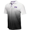 Colosseum Gray Tcu Horned Frogs Magic Team Logo Polo In Gray