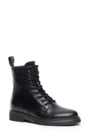 Nerogiardini Clean Calfskin Combat Booties In Black