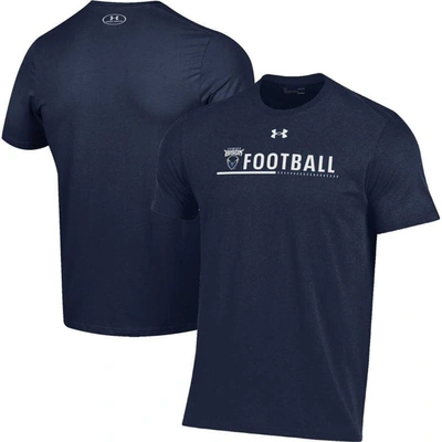 Under Armour Navy Howard Bison 2022 Sideline Football Performance Cotton T-shirt
