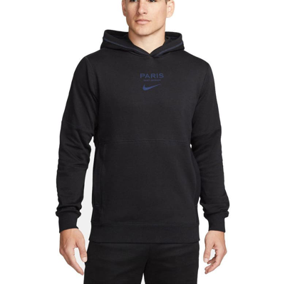 Nike Men's Paris Saint-germain Soccer Hoodie In Black