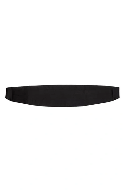 ZEGNA ZEGNA PLEATED SILK CUMMERBUND