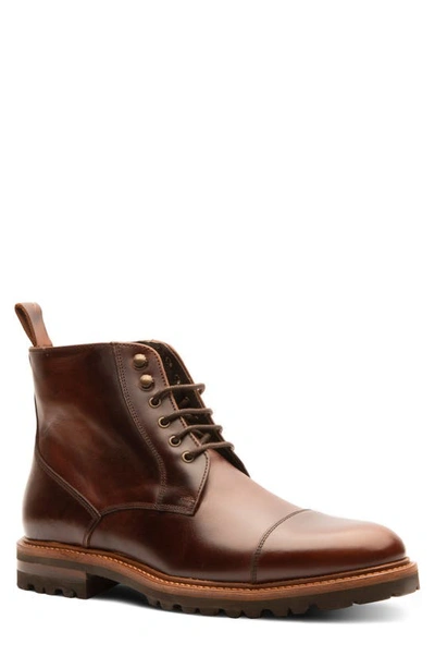 Crosby Square Stratton Lace-up Boot In Cola