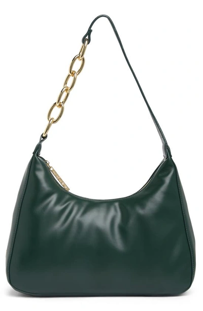 House Of Want Newbie Vegan Leather Shoulder Bag In Evergreen