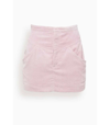 ISABEL MARANT MELVA SKIRT IN LIGHT PINK