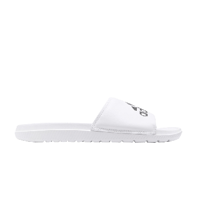 Pre-owned Adidas Originals Voloomix Slides 'cloud White'