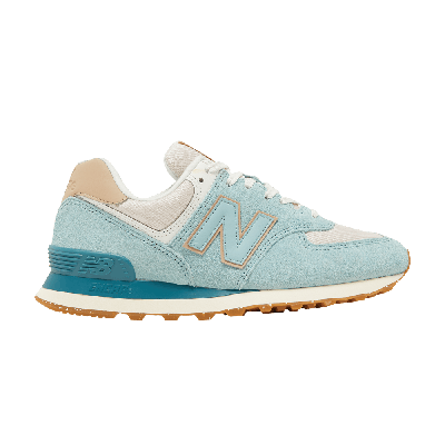 Pre-owned New Balance Wmns 574 'storm Blue'