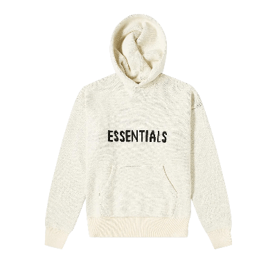 Pre-owned Essentials Fear Of God  Knit Sweater 'buttercream' In Cream