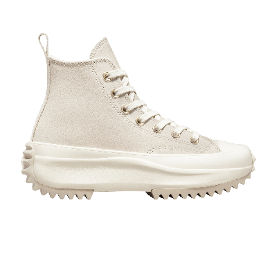 Pre-owned Converse Run Star Hike Platform High 'earthy Neutrals' In Cream