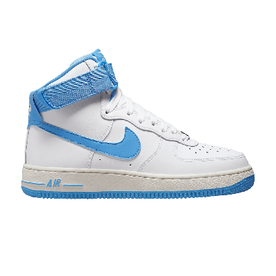 Pre-owned Nike Wmns Air Force 1 High 'white University Blue'