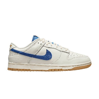 Pre-owned Nike Dunk Low Se 'sail Game Royal Gum' In White