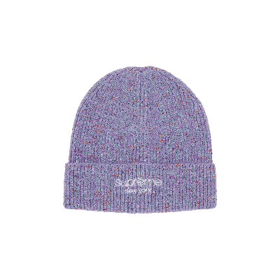 Pre-owned Supreme Rainbow Speckle Beanie 'light Blue'