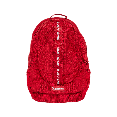 Pre-owned Supreme Backpack 'red'