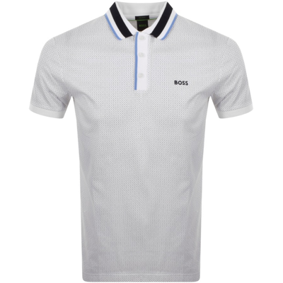 Boss Athleisure Boss Paddy 2 Polo T Shirt White