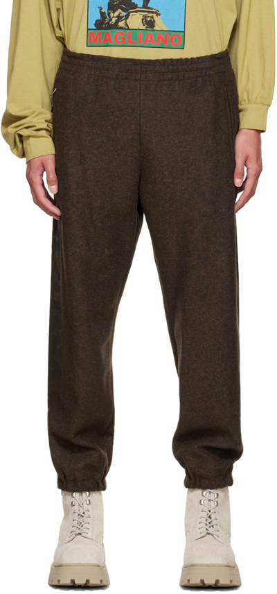 Magliano Brown Trekking Lounge Pants In 16 Brown