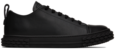 Giuseppe Zanotti Ecoblabber Textured-sole Sneakers In Black