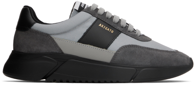 Axel Arigato Black & Blue Genesis Vintage Runner Sneakers