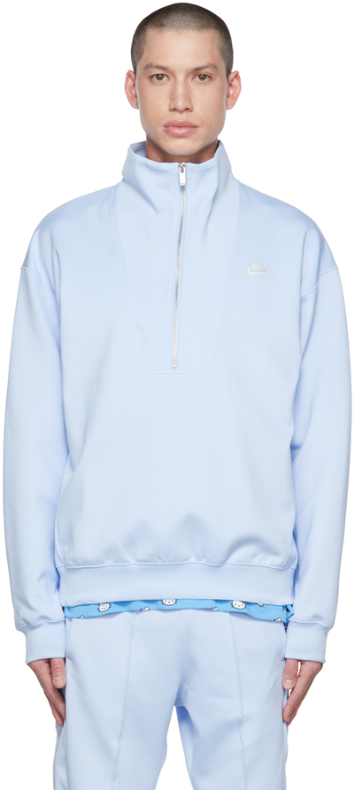Nike Blue Sportswear Circa Sweater In Royal Tint/coconut M