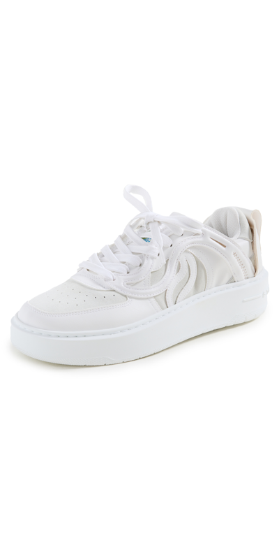 Stella Mccartney Cupsole Ss52 Alter Sporty Mat Sneakers In Blanco