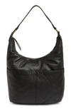 American Leather Co. Carrie Hobo Bag In Black