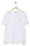 Nautica Crewneck Logo T-shirt In Bright White