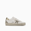 Golden Goose Hi Star Sneaker In White/taupe/platinum In 11185