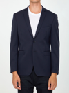 Tonello Blue Wool Jacket In Blue