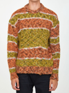 Andersson Bell Multi-coloured Striped Crew Neck Sweater