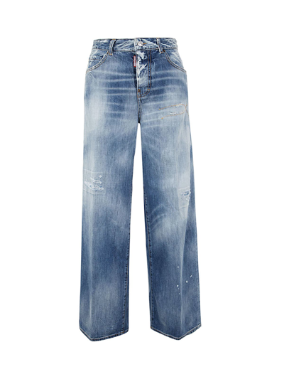 Dsquared2 Traveller Jeans In Multicolor