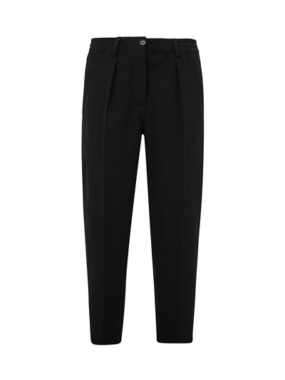 Aspesi Regular Pants Mod 0134 In Nero Black