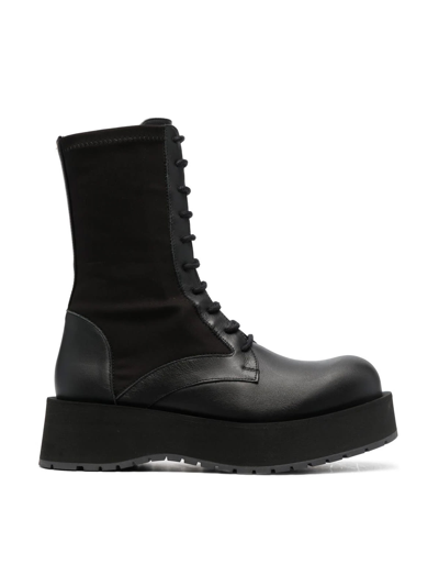 Paloma Barceló "mirko" Combat Boots In Black