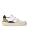 DATE D.A.T.E. COURT 2.0 WHITE MILITARY GREEN SNEAKER