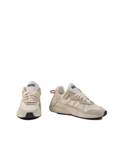 Diesel Womens Ivory Sneakers