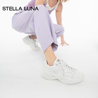 Stella Luna 女鞋老爹鞋运动休闲潮百搭流行厚底小白鞋 In White