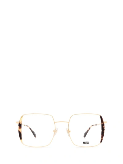 Kaleos Johnson Gold & Tortoise Glasses In Gold &amp; Tortoise