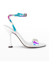 Marc Fisher Ltd Calisty Ankle-strap Sandals In Medium Blue
