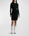 RAG & BONE HOLLY DRAPED MINI BODYCON DRESS